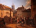 L'Arrestation du major Davel, par François Bonnet (vers 1850).