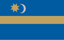 Description de l'image Flag of Szekely Land.svg.