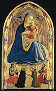 Madonna and Child with Saints by Fra Angelico