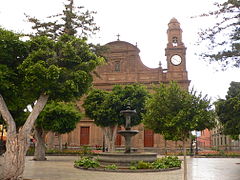 Iglesia Matriz de Santiago de Los Caballeros, en Gáldar (Gran Canaria).