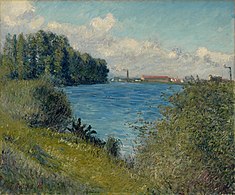 La Seine à Argenteuil, 1892 vers Clark Art Institute, Williamstown.