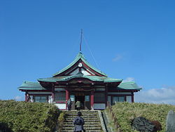 箱根元宮社殿（駒ヶ岳山頂）