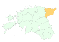 Lokacija okurga Ida-Virumaa