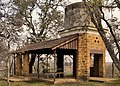 The water tower was designed by architect George T. Patrick and built by the CCC.