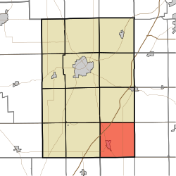 Location in Huntington County