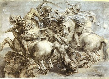 Schlacht von Anghiari (Peter Paul Rubens nach Leonardo da Vinci)