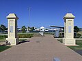 Southport (from 2010) - gates and statue