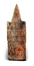 Rappresentazione di un elefante su una stele calcarea del Museo di Cartagine (III - II sec. A.C.)
