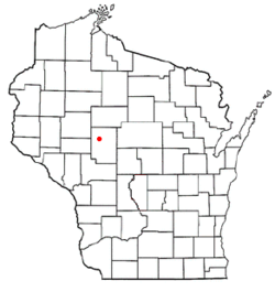 Location of Mead, Wisconsin