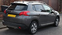 2015 Peugeot 2008 Allure (pre-facelift, UK)