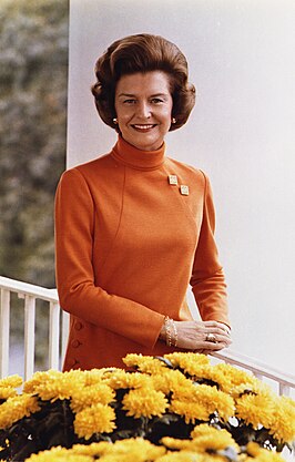 Betty Ford in 1974