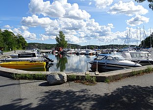 Breviks Båtsällskap i Breviks hamn.