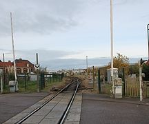 Arrivée de la ligne venant de Rouen.