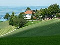 Gubel mit Kloster von Osten