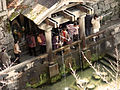 Otowa-no-taki, the waterfall where visitors drink for health, longevity, and success in studies