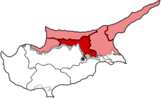 Louroujina di Siprus Utara (berwarna merah gelap)