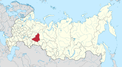 Karpinsk na mapě