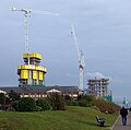 Tower under construction, January 2008