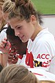 Maryland Terrapins soccer jersey with flag design on sleeve