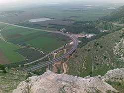 כביש 60 במעלה מעמק יזרעאל להר הקפיצה