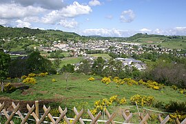 A general view of Riom-ès-Montagnes