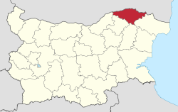 Location of in Bulgaria