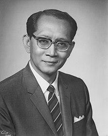 Official portrait of Soedjatmoko