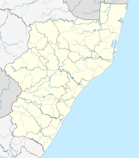 Hlobane is located in KwaZulu-Natal