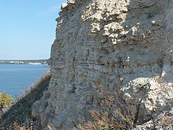 A geologic record, a protected area of Russia, near the selo of Pechishchi in Verkhneuslonsky District