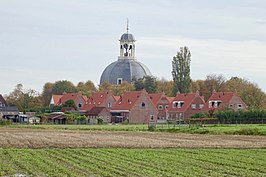 Zicht op de Koepelkerk