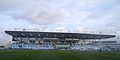 La tribune principale de l'Academy Stadium, disposant de bureaux et d'une salle de conférence.