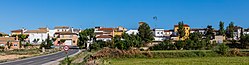 Skyline of Barillas (Navarra)