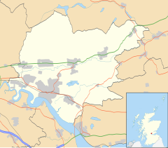 Alva is in the west of Clackmannanshire in the centre of the Scottish mainland.