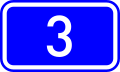 National Road 3 shield