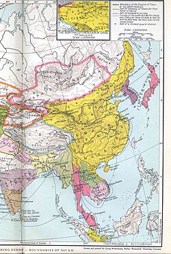 Ming China in 1415 during the reign of the Yongle Emperor