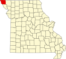 Map of Missouri highlighting Atchison County.svg