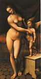 Джампетрино. Венера и Купидон. Между 1510 и 1520. Дерево, масло. Частная коллекция, Милан