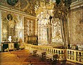 I Versailles i Chambre de la Reine er dronning Maria Leszczinskas himmelseng.
