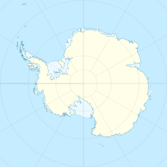 Geikie Ridge på kartet over Antarktis