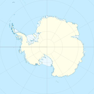 Luff Nunatak is located in Antarctica