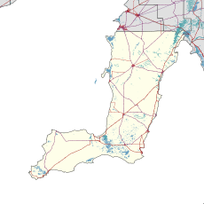 Cunningham is located in Yorke Peninsula Council