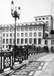 1930年に増築されたヴィルヘルム街78番地の官邸新館