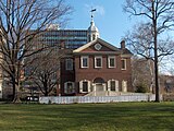 Carpenters' Hall, sede do Primeiro Congresso Continental.