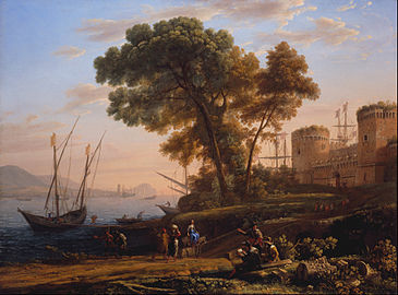 Claude Lorrain, Un artiste étudiant la nature (1639)