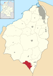 Santa Lucía – Mappa