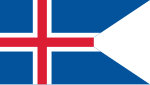 Islands statsflagga.
