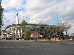 نمای بیرونی ورزشگاه در سال ۲۰۰۷