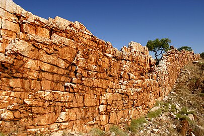 The so called "China Wall" near Halls Creek, Western Australia