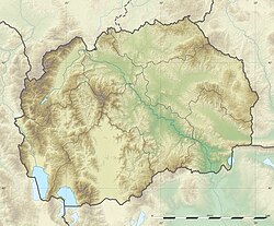 Valandovo is located in North Macedonia