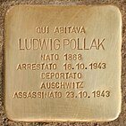 Stolperstein für Ludwig Pollak